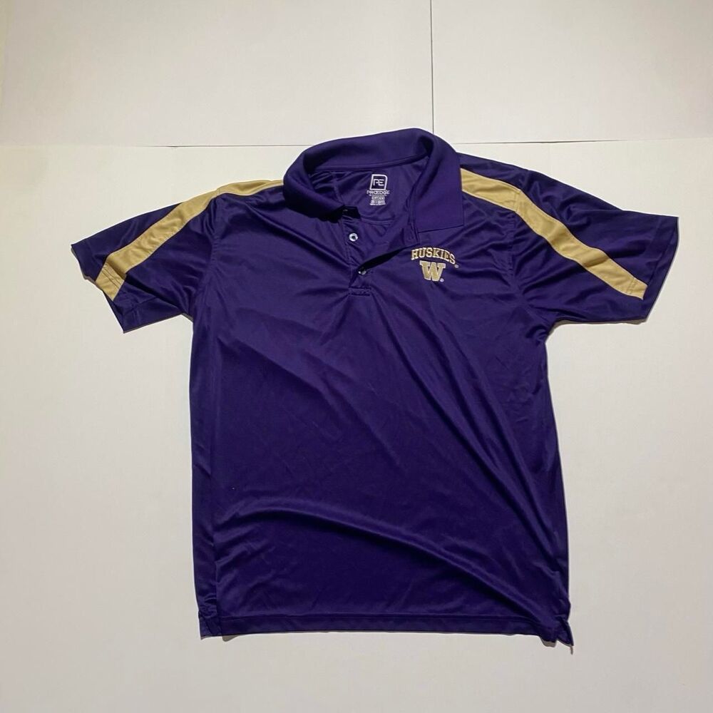 Unbranded Men's Purple and Navy Polo-shirts